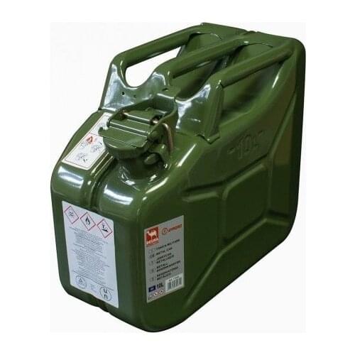 Metal BIDON approved 10 litres