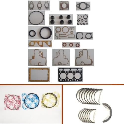 D1303 3D82 complete Engine Full gasket set kit for Kubota