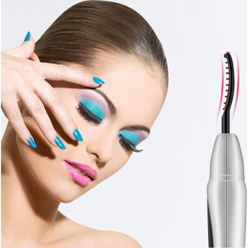 USB Digital Display Electric Hot Curling Eyelash Machine With Ergonomic Comb Design Rapid Warming Beauty Tools