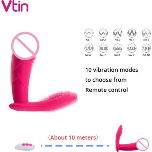 Wear Dildo Vibrator Sex Toy for Women Orgasm Masturbator G Spot Clit Stimulate Panties Vibrators Adult Sex Toys