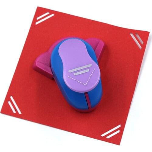 Horizontal lines Corner Punch diy border craft punch hole punch paper cutter embossing cortador de papel de scrapbook FreeShip