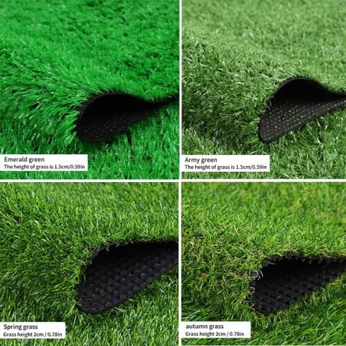 100cmx100cm Artificial Turf Carpet Fake Grass Mat Landscape Mat DIY Golf Course Crafts Outdoor Garden Floor Decoration