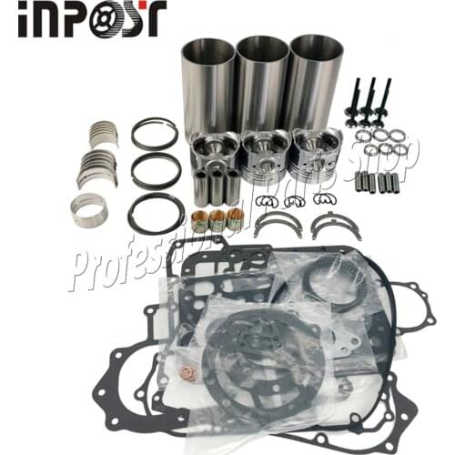 D1302 D1302DI Overhaul Rebuild kit For Kubota Engine L2250DT Tractor KH60 KH11H
