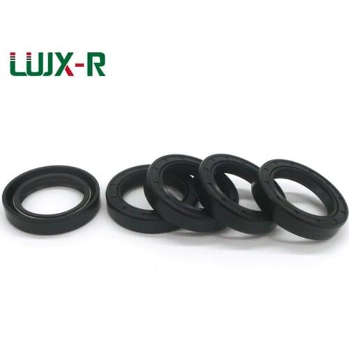 LUJX-R TC 2pcs Shaft Seal Skeleton Oil Seal Ring Rubber Gasket Black Radial With Spring Steel 60x70x10/60x72x7/60x75x8-60x130x12
