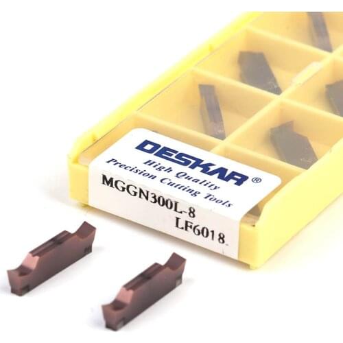 MGGN150-R LF6018 MGGN200-L MGGN 250/300/400/500 CNC Lathe Machining Carbide Grooving Turning Tools inserts Oblique Cutting Tank