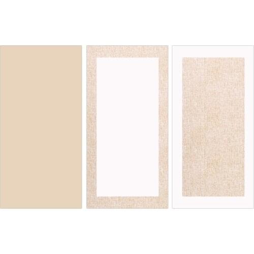 Raw Xuan Paper Soft Card Xuan Papier Thicken Blank Rectangular Mounting Calligraphy Xuan Paper Chinese Painting Special Card