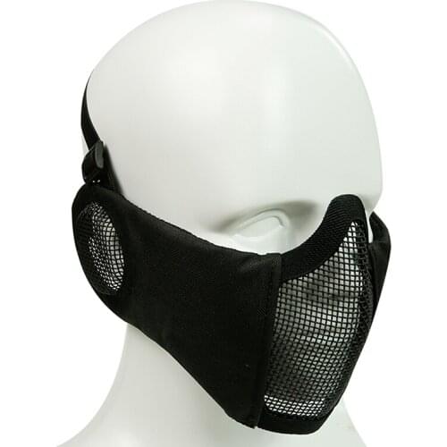 New Outdoor Tactical Face Masks Mouth Guard Field Mask Cycling Fishing Hunting Face Protection Mask Cover New