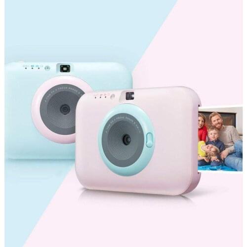 PC389 mobile phone Bluetooth pocket photo printer fun camera no ink household color photo camera