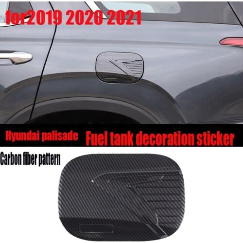 Suitable for 2019 2020 2021 Hyundai palisade fuel tank cap with palisade paint protection decorative frame