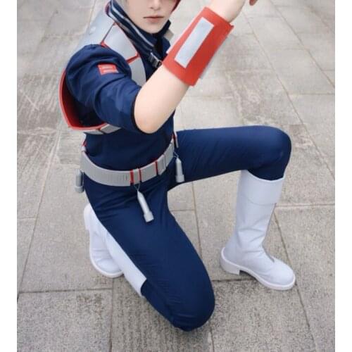 Anime My Hero Academia Todoroki Shoto Armor Full Set Cosplay Replica Prop for Masquerade Halloween Party Cosplay Accessories