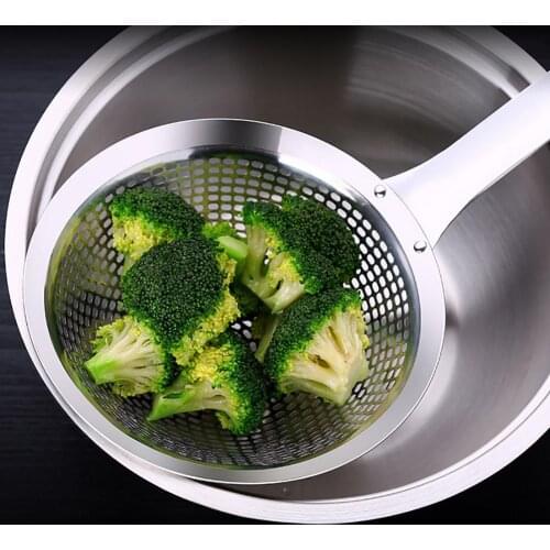 Stainless Steel Wire Fine Mesh Oil Strainer Flour Sifter Sieve Colanders DIY Kitchen Tools