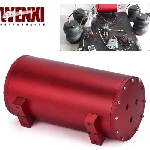 1.2 Gallon Removable 200 PSI Air Tank Bag Onboard System Portable Electric 6 Port For Trailer Boat Auto Air Lift Suspension
