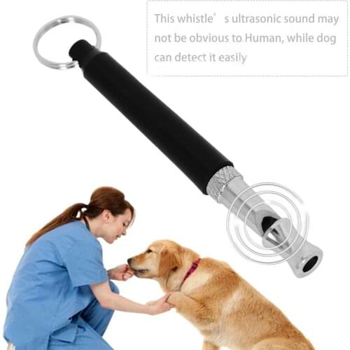 Dog Training Obedience Whistle for Pet Metal Ultrasonic Dog Flute