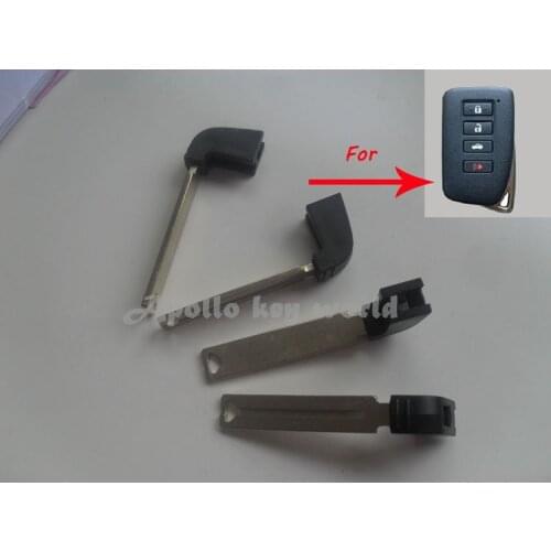 High Quality Replacement Smart Insert Key Blade For Lexus Smart Card Emergency Key 10PCS/lot