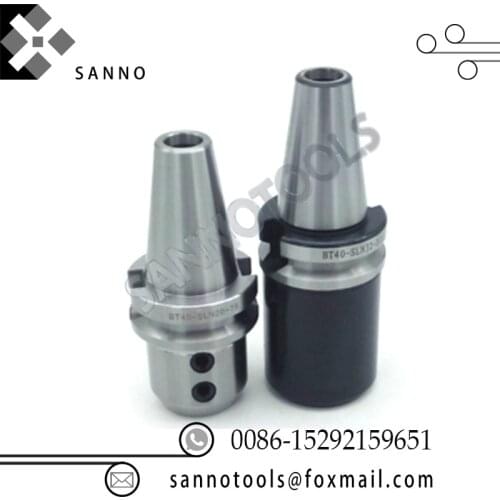 High precision BT30 / BT40-SLN16, SLN20, SLN25, SLN32, SLN40 side lock end mill arbors tool holder, end mill adapter chuck