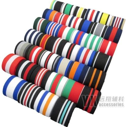 38mm elastic webbing extra soft thickened elastic band 6meters/lot for skirt coat jacket bags accessories stripe straps 39colors