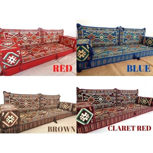Arabic Sofa Set Arabic Floor Seating Sofa Arabic Majlis Seating Pillowcases Cushion Hookah Lounge Sofa English Seating Set