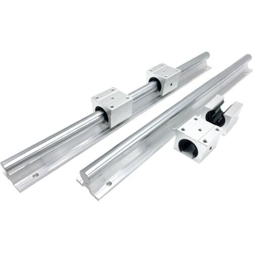 CNC Part Linear Guides Linear Rail SBR12/SBR16/SBR20 + SBR12UU/SBR16UU/SBR20UU Linear Blocks For CNC Parts
