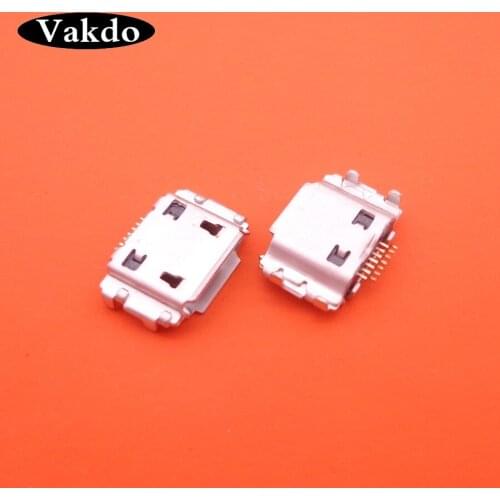 Lot 2pcs New Charging Micro mini USB Port Dock jack charging port female socket Connector For Samsung Ace 5830 GT-S5830 Phone