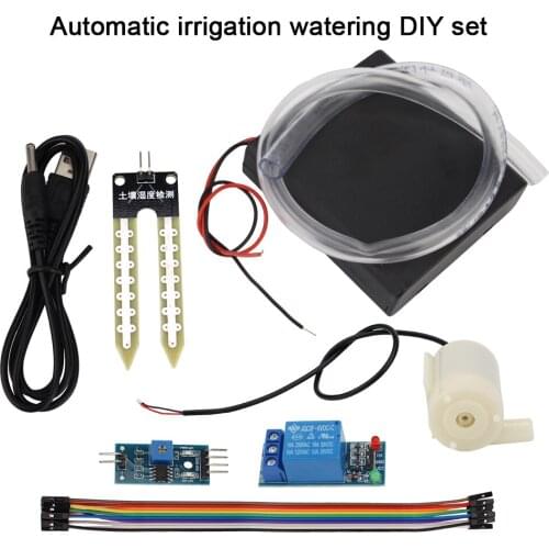 Water Pump Module Kit Soil Moisture Detection Watering Irrigation System Garden Drip Watering DIY Automatic
