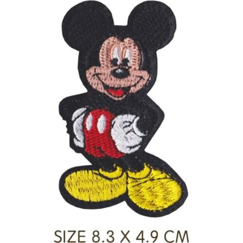 Donald Duck Mickey Minnie anime image Embroidery patch Mickey avatar patch Clothes decoration Surprise gift