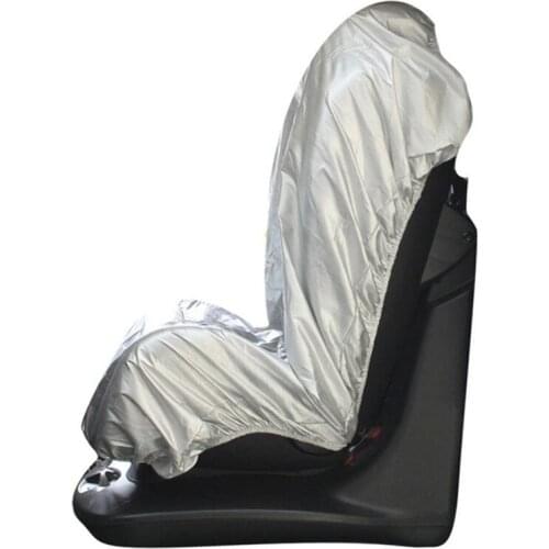 2019 New Silver Aluminum Film Car Seat Baby Safety Seats Sunshade Protector Dustproof Cover Interior UV Protector Accessories