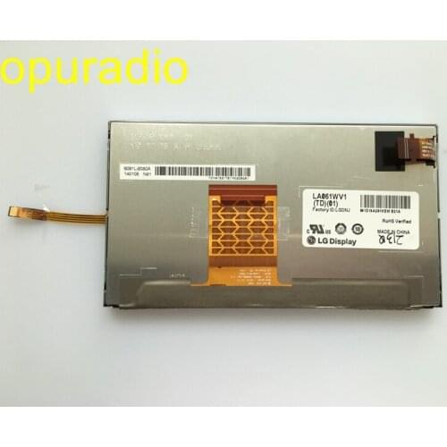 Original L-G 6.1inch LCD display LA061WV1(TD)(01) screen + touch panel LA061WV1-TD01 for to-yota Camry RAV4 car DVD navigation