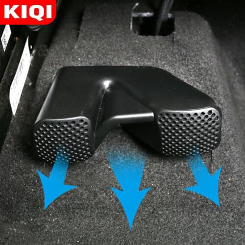 KIQI Air Outlet Trim for Renault Koleos Samsung QM6 2016-2020 Car Under Seat Floor A/C Heater Air Conditioner Vent Outlet Cover