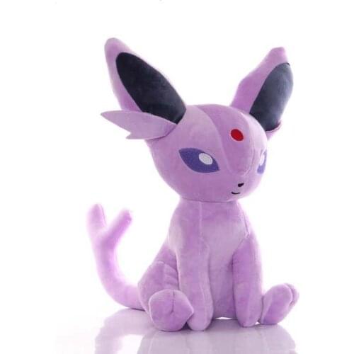 Big Size 35cm TAKARA TOMY Pokemon Espeon Plush Toys Cute Espeon Soft Stuffed Animals Toy Doll Birthday Gifts for Children Kids