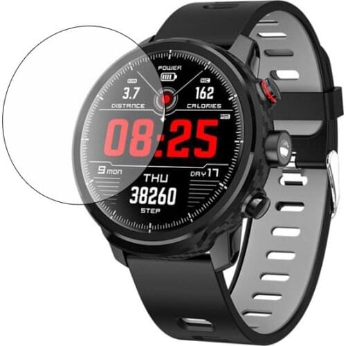 3pcs Clear Soft Transparent Protective Film Guard For Hold mi L5 Smart Watch Band Screen Protector Cover Smartwatch Protection