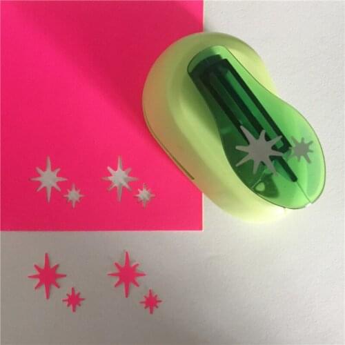 1 inch 2 pieces of Sky Meteor shape craft hole punch for scrapbooking scrapbook paper cutter Embossing star sharper free ship