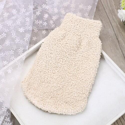 1 Pcs Peeling Exfoliating Gloves Shower Body Brush Fingers Bath Towel Peeling Mitt Body Scrub Gloves Bath Spa Foam Shower