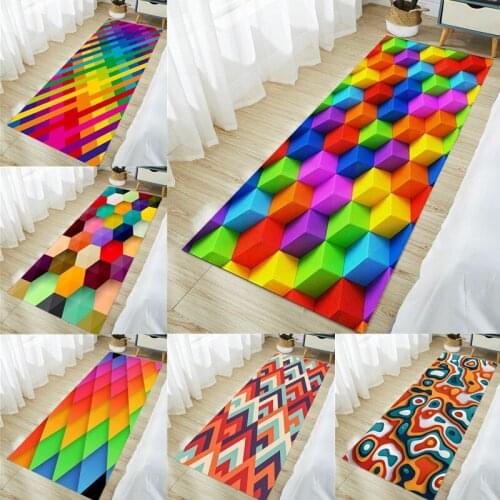 3D Illusion Style Carpet for Living Room Area Rug Floor Mat Bedside Hallway Doormat Kids Bedroom Rug Decoration Fluffy Rug