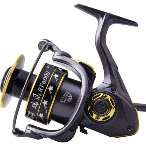 4 1 BB Double Spool Fishing Reel 5.2:1 Gear Ratio High Speed Spinning Coil Carp Fishing Carretilha For Saltwater Trolling Wheel