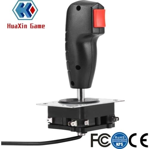 8 Way Flight Joystick with Trigger & Top Fire Button For Arcade game