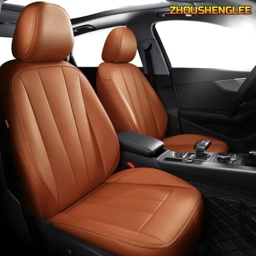 Custom Leather car seat covers For BMW 7 Series F01 F02 F03 F04 G11 G12 E65/66 X1 E84 F48 F49 Automobiles Seat Covers