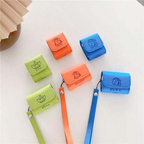 Toy Story is suitable for Apple AirPods pro1/2/3 generation Apple wireless headset case soft leather