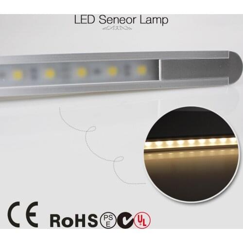 PIR Motion infrared Sensor light kitchen led under Cabinet light led bar Light smd 5050 50cm DC 12V 5.5W