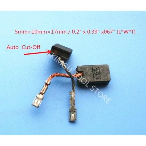 Carbon Brushes for Bosch 150 GWS8-125CIT GWS14-150C GWS15-125CIH GWS15-125CITH GWS15-125CIEH GWS14-150CI 1 607 014 176 E64