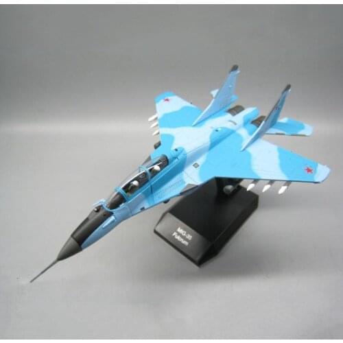 1/100 Scale Russia Fulcrum MIG-35 aircraft airplane fighter models children toys for display show collections