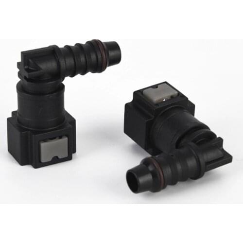 2020 Motorcycle Hose Coupler ID6 Female 7.89mm Elbow Fuel Line Quick Connector