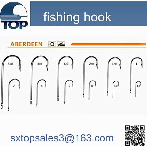 TOPK--8077 ABERDEEN saltwater fishing hook wholesale