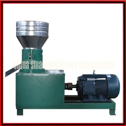 Factory price model 250 type 300-500kg/h electric animal feed pellet machine mill / wood pellet making press machine