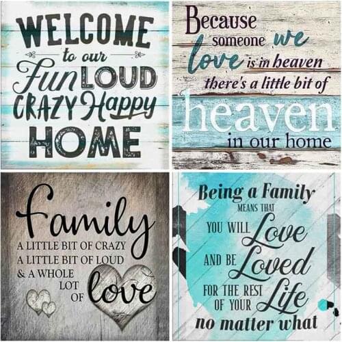 5D Diamond Painting Full Drill Square Blackboard Diamond Art Embroidery Blackboard Decoration For Home Gift