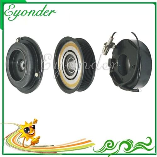 A/C AC Air Conditoning Compressor Electromagnetic Magnetic Clutch PV7 for MITSUBISHI PAJERO III 3.5 V6 GDI V65 V75 V73 MR513348