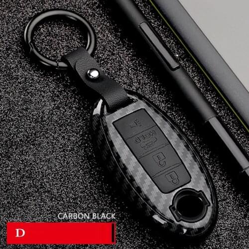 Carbon Fiber Shell Car Remote Key Cover Case For infiniti FX35 FX37 FX50 G25 G35 G37 JX35 M35 M37 M45 Q70