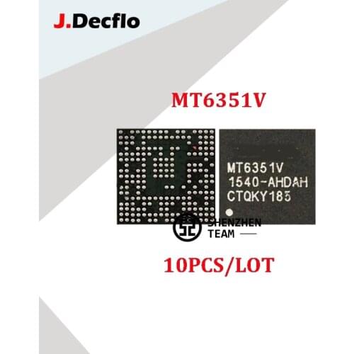 JDecflo 10Pcs/Lot PMIC MT6351V 6351V 6351 Power Supply IC For OPPO R9 MEIZU M3 NOTE MX6 TECNO SONY HTC Integrated Circuits