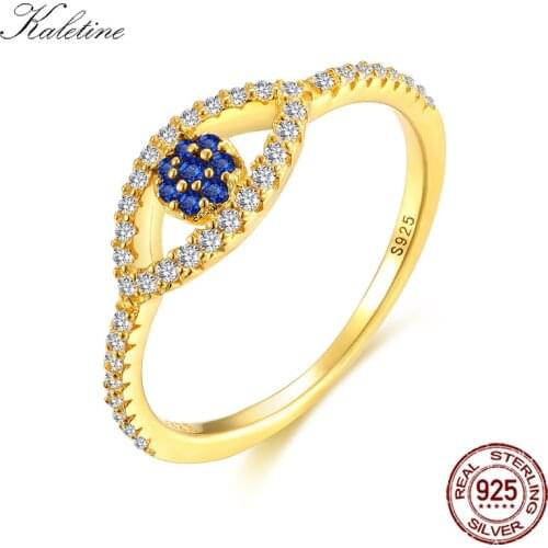 Женские золотые кольца KALETINE China At AliExpress