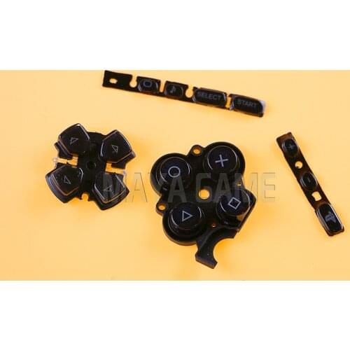 OCGAME 10sets/lot Multi color Left Right Buttons Key pad Set Repair Replacement buttons for PSP 3000 PSP3000 Slim Console