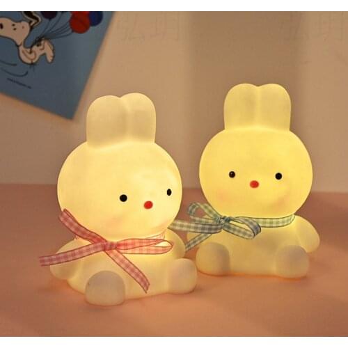 Unplugged Cartoon Creativity Personalized Bedroom Bedside Lamp Birthday Gift Room Cute Girl Heart Little Duck Night Light